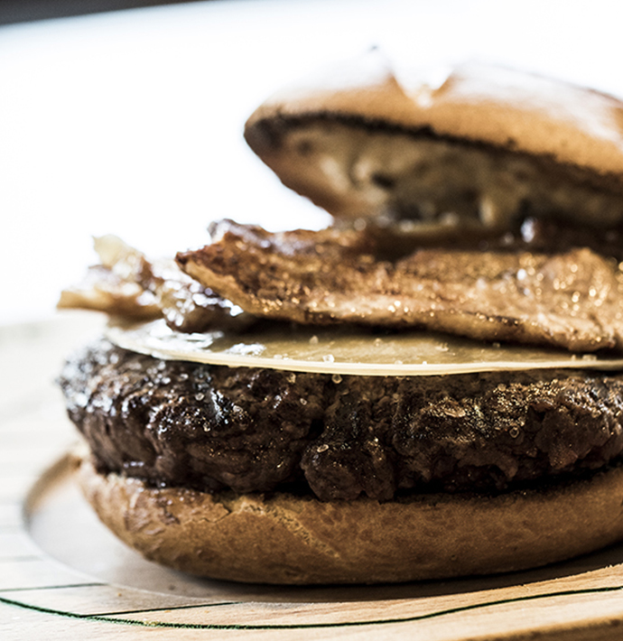 Hamburger de côte de bœuf